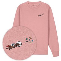 Bestickter Pullover – Astrowau der Space-Hund – LIGARTI Tiermanufaktur