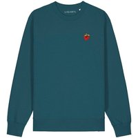 Bestickter Pullover – Erdbeere – LIGARTI Tiermanufaktur