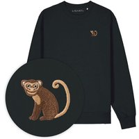 Bestickter Pullover – Albert der Affe – LIGARTI Tiermanufaktur
