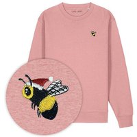 Bestickter Pullover – Esmeralda die Weihnachtsbiene – LIGARTI Tiermanufaktur