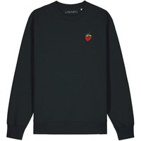 Bestickter Pullover – Erdbeere – LIGARTI Tiermanufaktur