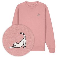 Bestickter Pullover – Eloise die Katze – LIGARTI Tiermanufaktur