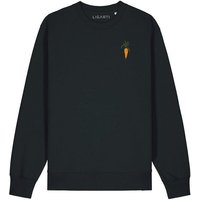 Bestickter Pullover – Karotte – LIGARTI Tiermanufaktur