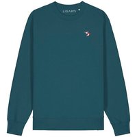 Bestickter Pullover – Jean-Luc die Weihnachtsgarnele – LIGARTI Tiermanufaktur