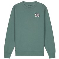 Bestickter Pullover – Ollie der Skater-Wurm – LIGARTI Tiermanufaktur