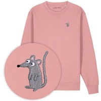 Bestickter Pullover – Murat die Maus – LIGARTI Tiermanufaktur