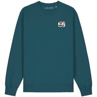 Bestickter Pullover – Ollie der Skater-Wurm – LIGARTI Tiermanufaktur