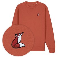Bestickter Pullover – Valentina der Fuchs – LIGARTI Tiermanufaktur