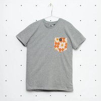 soki Choose Your Own Pocket T-Shirt mit Tasche aus geretteter Bettwäsche
