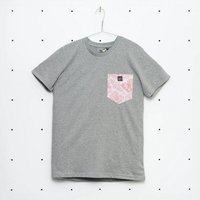soki Choose Your Own Pocket T-Shirt mit Tasche aus geretteter Bettwäsche