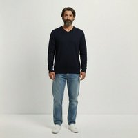 YTWOO Herrenpullover mit V-Ausschnitt