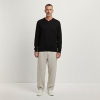 YTWOO Herrenpullover mit V-Ausschnitt