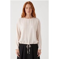 ORGANICATION Bluse aus Viskose im Satin-Gewebe