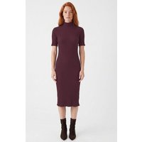 ORGANICATION Kleid aus Bio-Baumwolle im Rippstrick
