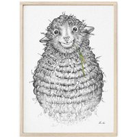 Kunstdruck »Wollfried« von LIGARTI | A4, A3 oder A2 | Wandbild | Poster | Kunst