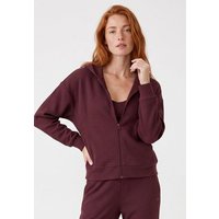 ORGANICATION JENNIFER | Waffel-Hoodiejacke aus Bio-Baumwolle & recyceltem Polyester