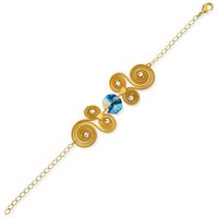 Aline Celi Armband Hilda Bio aus Golden Grass