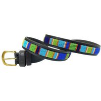 Zinj Design Massai Ledergürtel - Reef Kenia - Unisex
