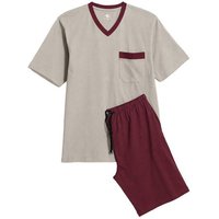 Haasis Bodywear Herren Shorty V-Ausschnitt, Bio Baumwolle, GOTS zertifiziert