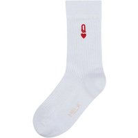 MELA Gerippte Socken Queen & King aus Biobaumwoll-Mix