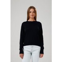 GORG Damen Strickpullover mit Rundhalsausschnitt