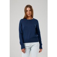 GORG Damen Strickpullover mit Rundhalsausschnitt