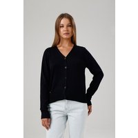 GORG Damen Strickjacke mit V-Ausschnitt