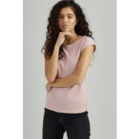 ThokkThokk Damen Cap Sleeve T-Shirt TT01 unifarben aus Bio-Baumwolle