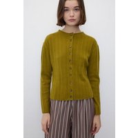 Rita Row Rippstrickjacke BOSCO aus Wolle und Kaschmir