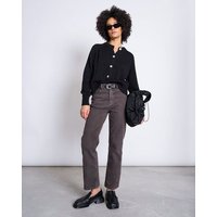 JAN N JUNE Strickjacke Crewneck SIVIA GOTS