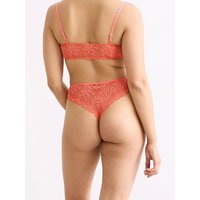 erlich textil Dreamy Lace High Waist Brazil String mit Spitze, made in Europe