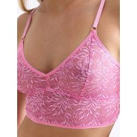 erlich textil Iconic Lace bügelloses Bralette Top mit Spitze, made in Europe