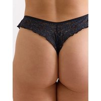 erlich textil Iconic Lace Brazil String mit Spitze, made in Europe