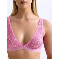 erlich textil Iconic Lace bügelloser Plunge BH mit Spitze, made in Europe
