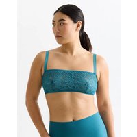 erlich textil Iconic Lace bügelloses Bandeau Bralette mit Spitze, made in Europe
