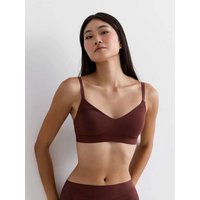 erlich textil Casual Cotton Bralette mit herausnehmbaren Pads und 94% Baumwolle (aus kontrolliert biologischem Anbau), made in Europe