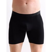erlich textil Casual Cotton lange Pants, enge lange Boxershorts mit 95% Baumwolle (aus kontrolliert biologischem Anbau), made in Europe