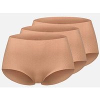 erlich textil Light Touch High Waist Slip im 3er Pack mit weichem Modal, made in Europe