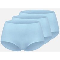 erlich textil Light Touch High Waist Slip im 3er Pack mit weichem Modal, made in Europe