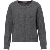 Heidekönigin Strickjacke mit Reißverschluss