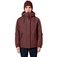LangerChen Wattierter Kurzparka in lockerem Volumen