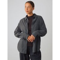 Honest Basics Damen Flanellhemd aus Bio-Baumwolle