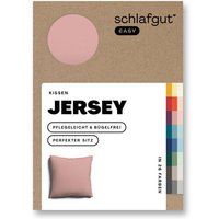 Schlafgut Kissenbezug Easy Jersey Baumwolle - uni