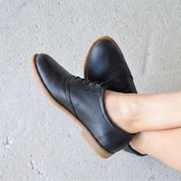 SORBAS '84 Halbschuhe Leder Oxford Schnürschuhe