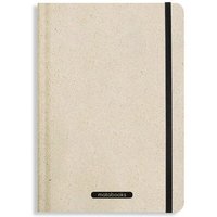 matabooks® Notizbuch A5 liniert aus Süßgraspapier mit Graspapier-Cover – Nari (liniert)