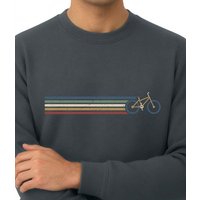 Spreecult Retro Fahrrad - Unisex Sweatshirt - Bio und Fair - Bike