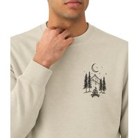 Spreecult kleines Lagerfeuer- Unisex Sweatshirt - Bio und Fair - Natur Nacht Berge