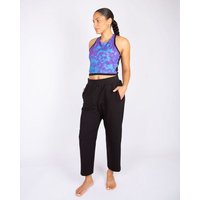 ÆVRIL Unisex Yogahose // Schwarz // Bio-Baumwolle