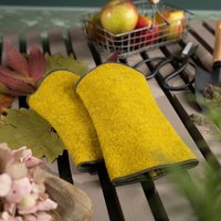 nahtur-design Pulswärmer aus Flauschloden | 100 % Schurwolle | 2 Größen