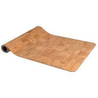 Kork-Deko Yogamatte Beige aus Kork | Gymnastikmatte | Anti-Rutsch-Beschichtung | 180x66 cm